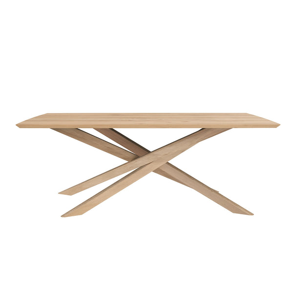 Table Mikado en chêne - L 203 cm