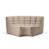 Rounded sofa corner module N701 - Beige | Fleux | 5