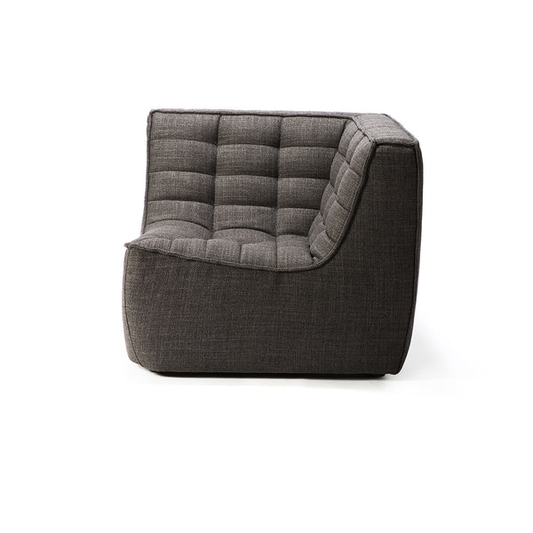 Module d'angle canapé N701 - Gris foncé