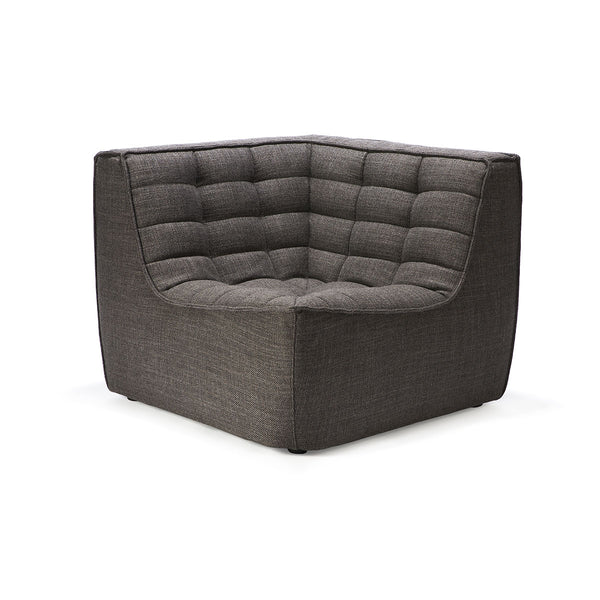 Module d'angle canapé N701 - Gris foncé