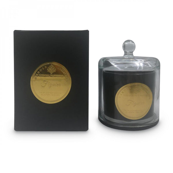 Scented candle and bell - Fig tree