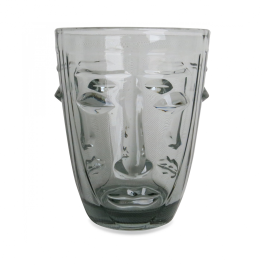 Face water glass - Gray