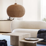 Abat-jour Belly Rotin - Ø 54 cm - Naturel | Fleux | 9