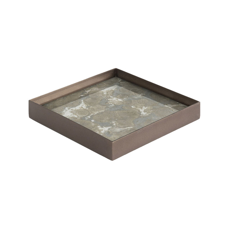 Vide poche en verre Fossil Organic - Gris