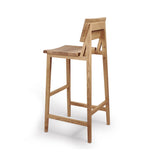High chair in oiled oak | Fleux | 3