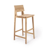 High chair in oiled oak | Fleux | 2