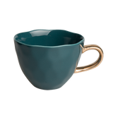 Good Morning porcelain cup - Blue Green | Fleux | 3