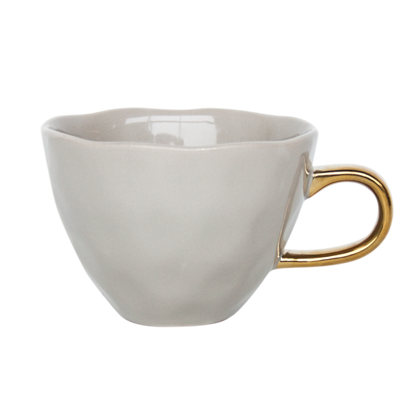 Good Morning Porcelain Espresso Cup - Gray