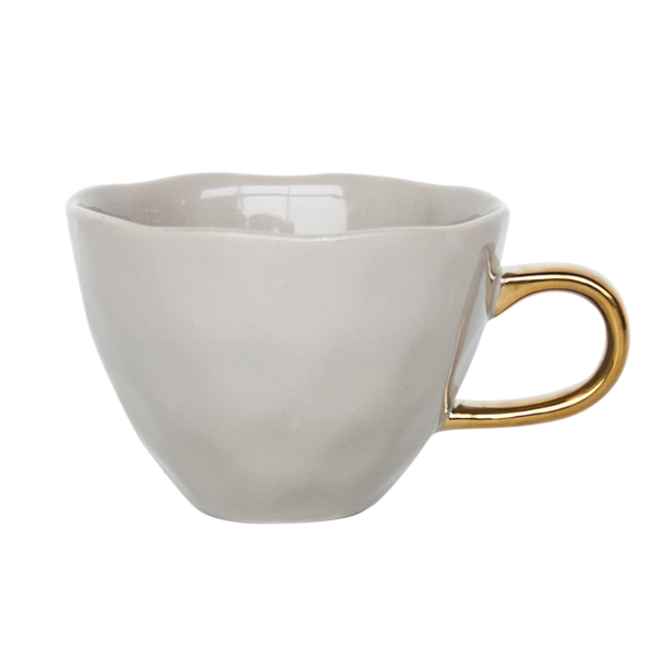 Tasse expresso Good Morning en porcelaine - Gris