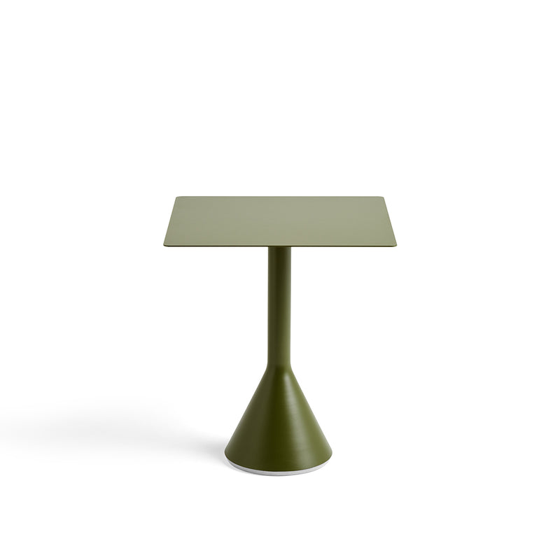 Table Cone Palissade - l 65 x p 65 x h 74 cm - Olive