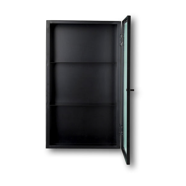 Haze wall shelf - Metal - Black