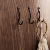 Set de 3 Patères Curvature Laiton | Fleux | 7
