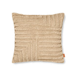 Coussin Crease en Laine plissée - Sable clair | Fleux | 4