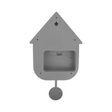 Modern Cuckoo metal clock W 21.5 x H 41 cm - Gray | Fleux | 6