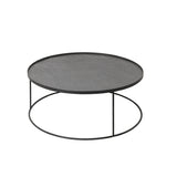 Table basse pour Plateau rond en métal - Ø 93 cm | Fleux | 5