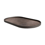 Mirrored oval tray - Bronze | Fleux | 2