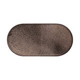Mirrored oval tray - Bronze | Fleux | 3
