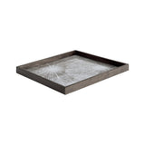 White Slice Wooden Tray - Brown | Fleux | 3