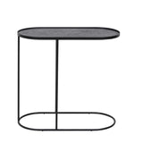 Table à plateau Oblong en métal et bois - L 69 cm | Fleux | 7