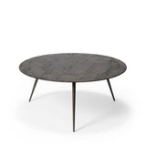 Table basse Luna - Lava Linear - Whisky - Ø 80 x h 35 cm | Fleux | 4