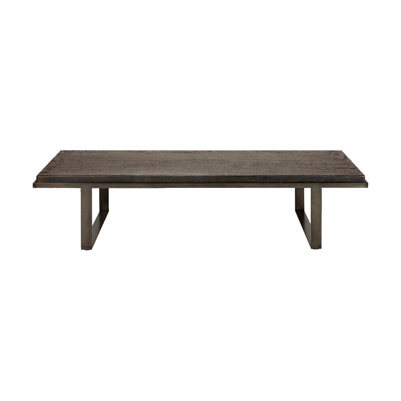 Table basse Stability terre d'ombre - Marron