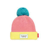 Bonnet Color Block 9 à 18 mois - Rose, jaune et bleu | Fleux | 2