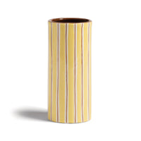 Vase Ray - Jaune