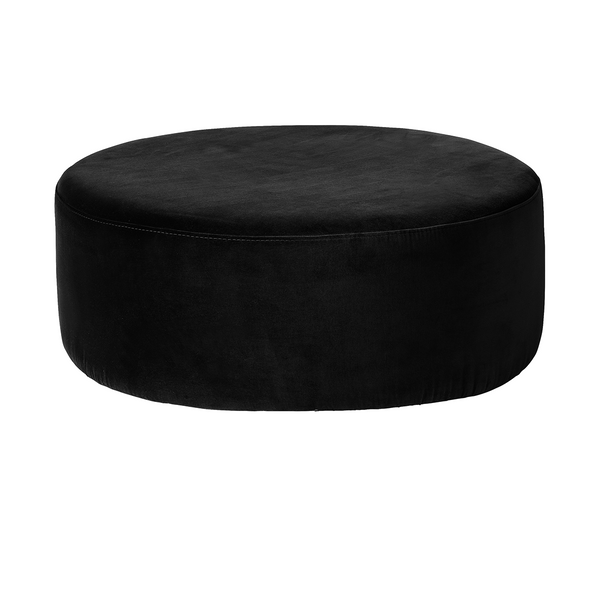 Pouf Wind Velours Noir