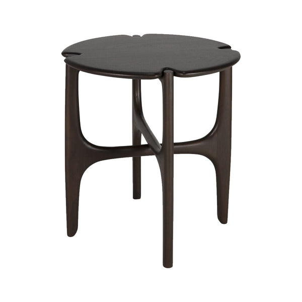 Table d'appoint Polished Imperfect en acajou - Marron