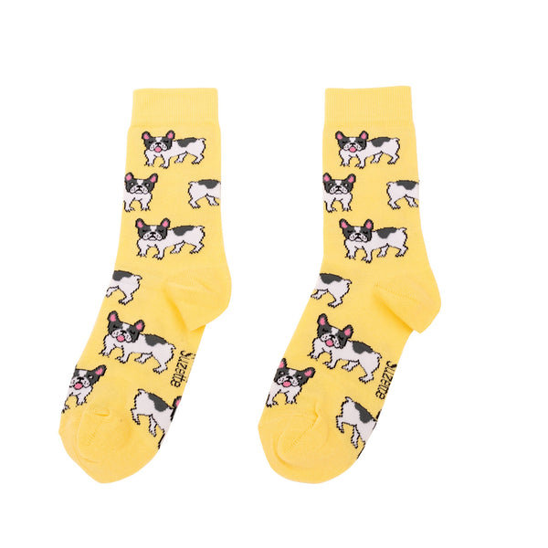 Bulldog socks 35/44 - Yellow