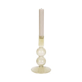 Swirl Bubbles Glass Candle Holder | Fleux | 7