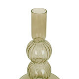 Bougeoir Swirl Bubbles en verre | Fleux | 8
