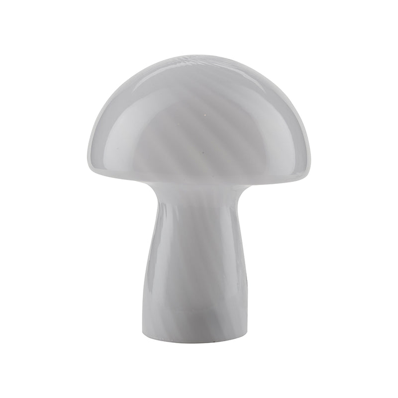 Lampe Champignon H 23 cm - Blanc