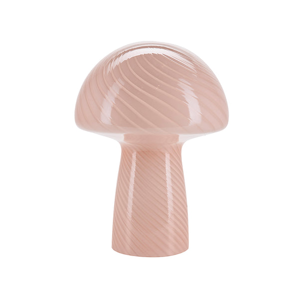 Mushroom lamp H 32 cm - Pink