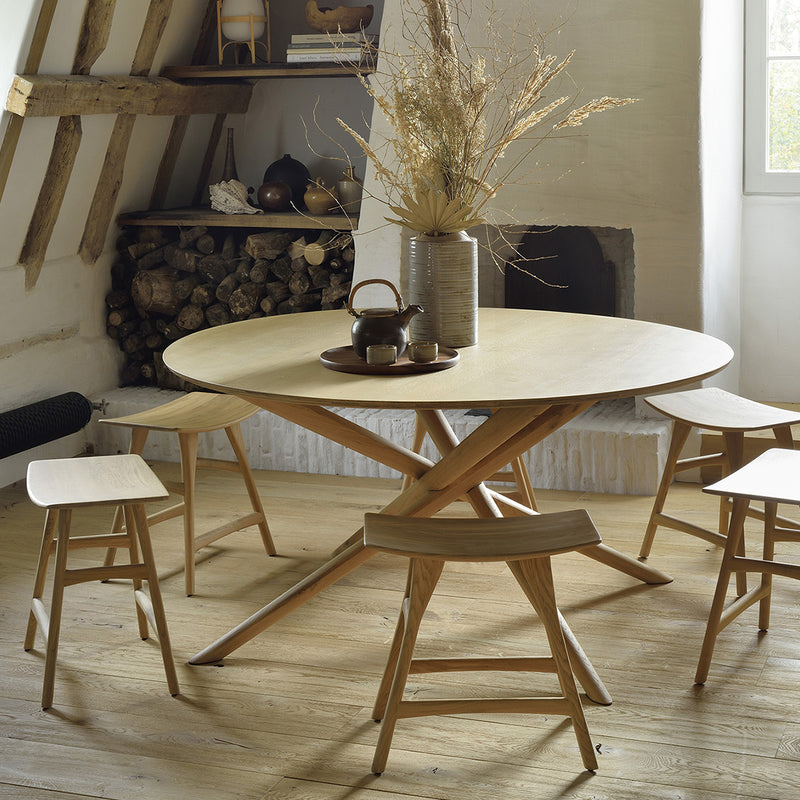 Tabouret Osso en chêne