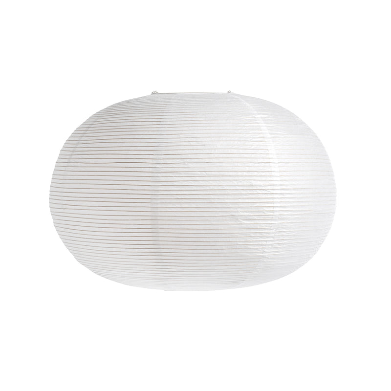 Abat-jour Rice en Papier Ellipse - Blanc
