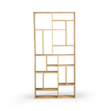 Bibliothèque M en chêne - h 219 cm | Fleux | 3
