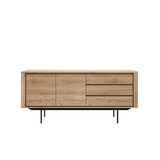 Shadow sideboard in oak - 2 doors, 3 drawers | Fleux | 2