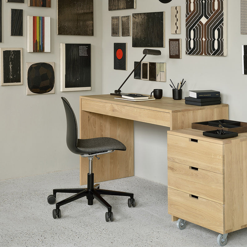 Bureau Wave en chêne - 1 Tiroir