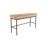 Whitebird desk in varnished oak - 2 drawers | Fleux | 6