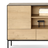 Blackbird sideboard 2 doors 3 drawers Oak | Fleux | 4