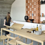 Table à rallonge Bok en chêne - L 160/240 cm | Fleux | 10