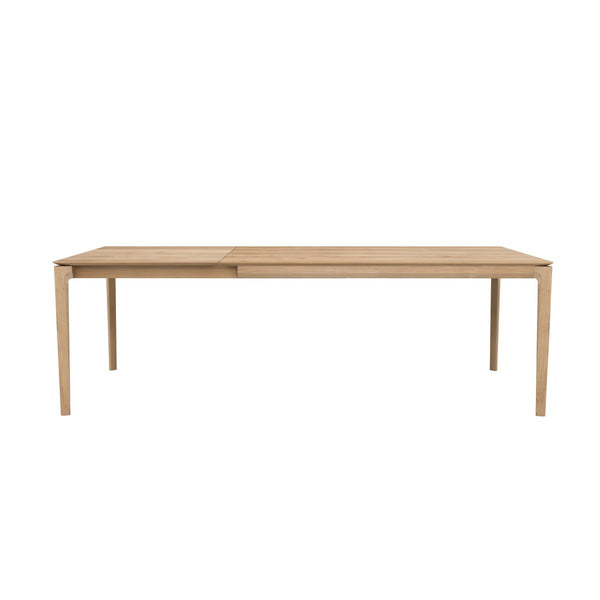 Table à rallonge Bok en chêne - L 160/240 cm
