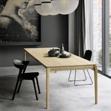 Table à rallonge Bok en chêne - L 180/280 cm | Fleux | 11