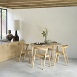 Bok extending table in oak - L 129/179 cm | Fleux | 12