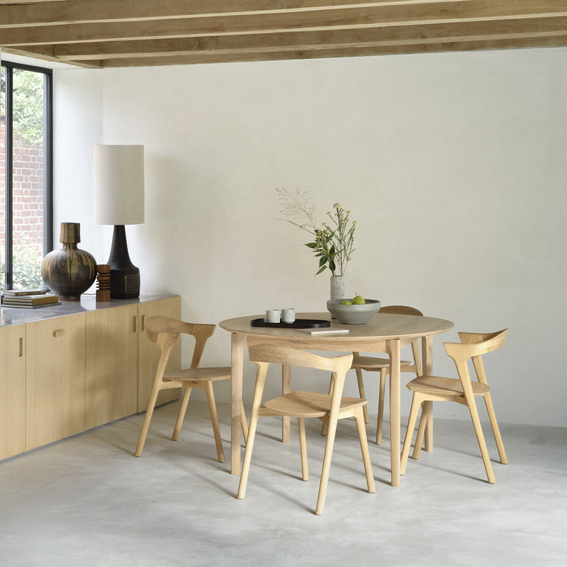 Bok extending table in oak - L 129/179 cm