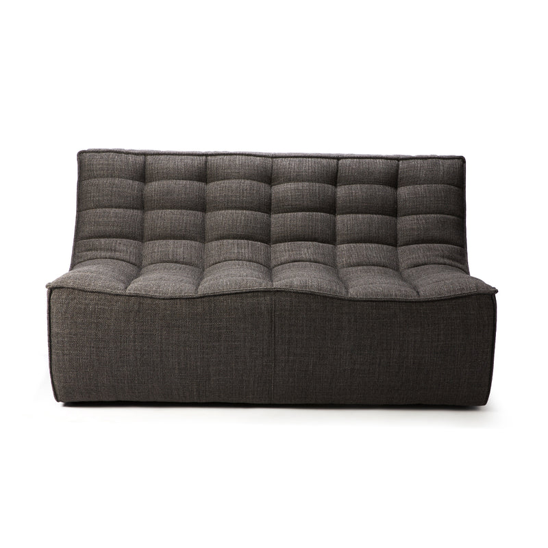 N701 Sofa - 2 Seater - Dark Gray