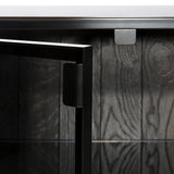 Armoire haute Anders en verre et métal - 2 portes | Fleux | 6