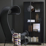 Anders wardrobe in glass and metal - 2 doors | Fleux | 4