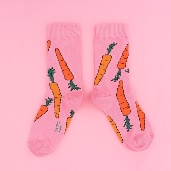 Carrot opaque socks - Pink